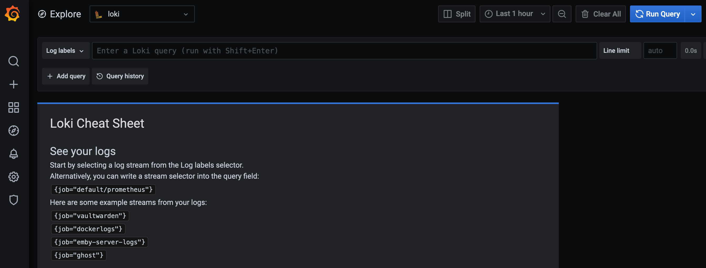 Ship log files to Grafana and Loki using Promtail - Emby