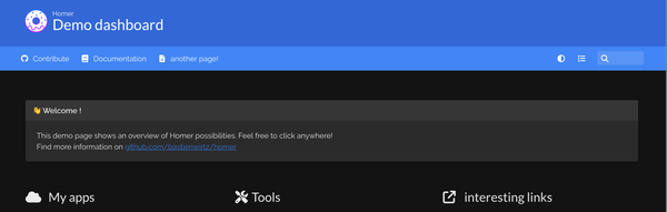Deploy Homer Dashboard with Docker Compose